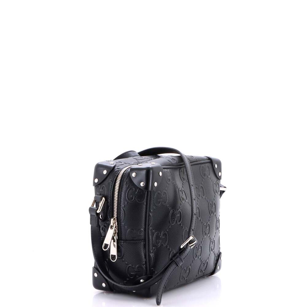 Gucci Square Shoulder Bag Gg Embossed #324603G13B - Picture 2 of 7